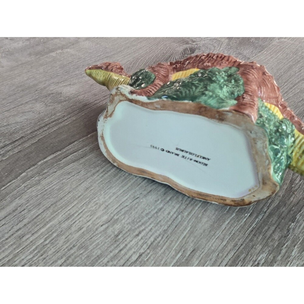 Rare!, Ceramic Vintage Dinosaur Planter Cool, Rare! Anklylosaurus 1993 - Picture 14 of 16